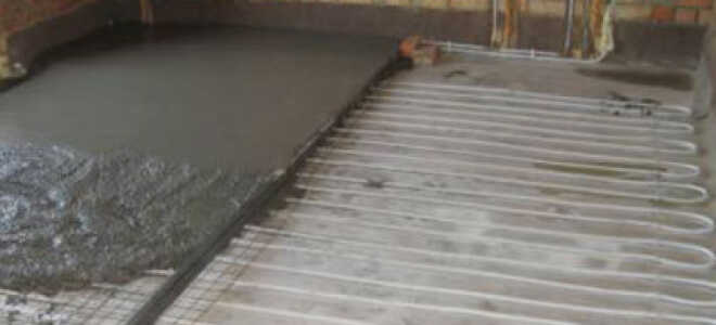 Теплый пол под стяжку: пошаговое устройство правильного напольного «пирога»