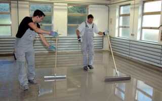 Как правильно залить полы