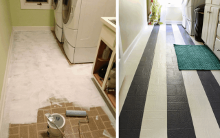 Покраска линолеума: когда и чем можно красить, пошаговая инструкция