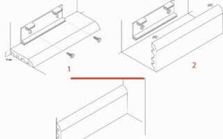 Как правильно крепить и красить напольный плинтус МДФ: пошаговый мастер-класс