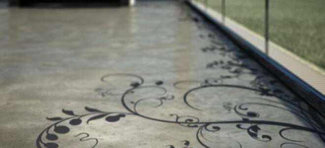 Заливка пола бетоном своими руками