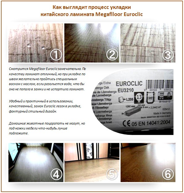 Ламинат Megaflloor Euroclic