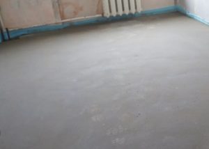 Шаг 6. Заливка стяжки