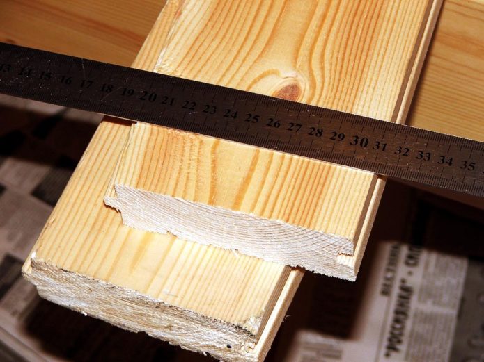 Выпиливание шпунта